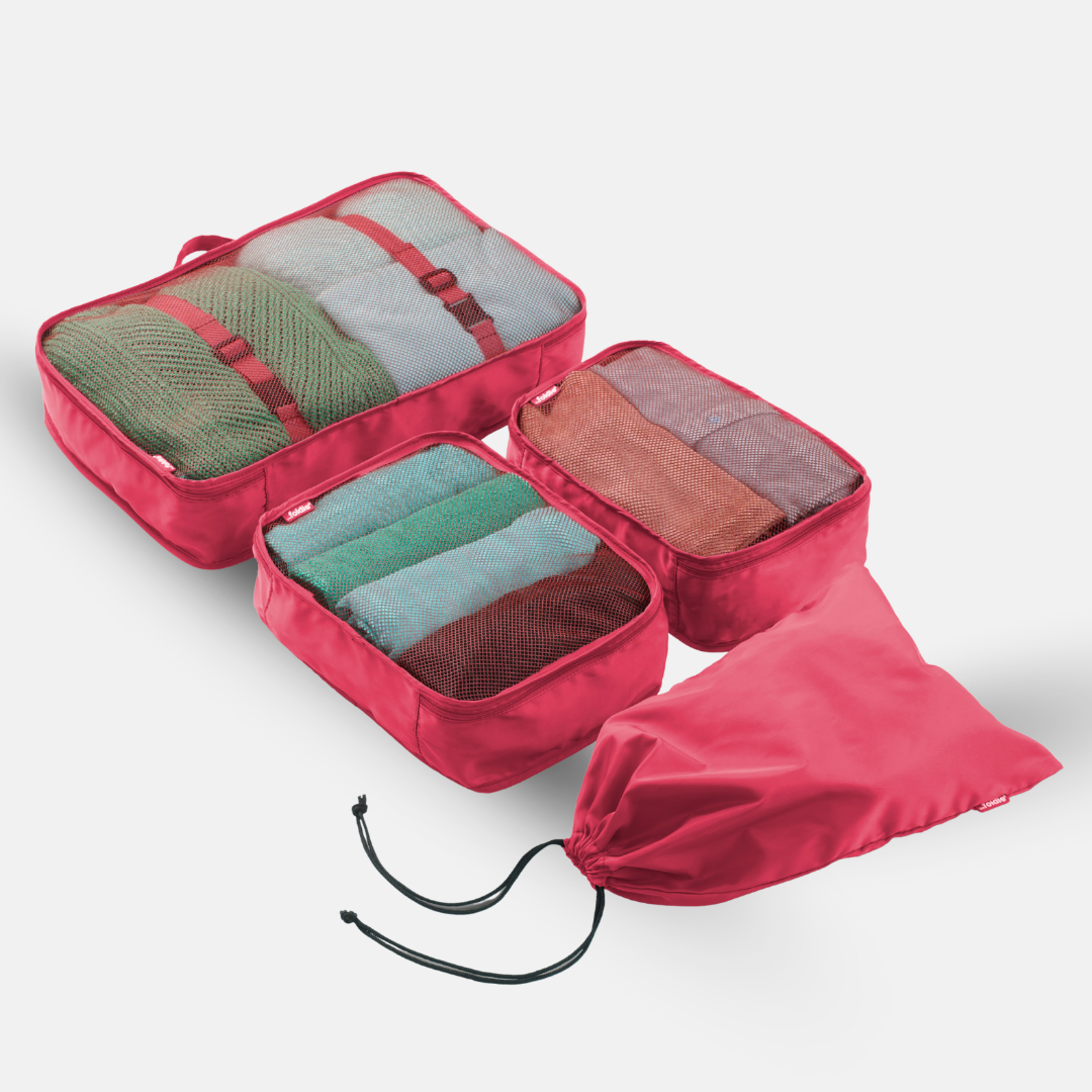 The Foldie® Packing Cube Set