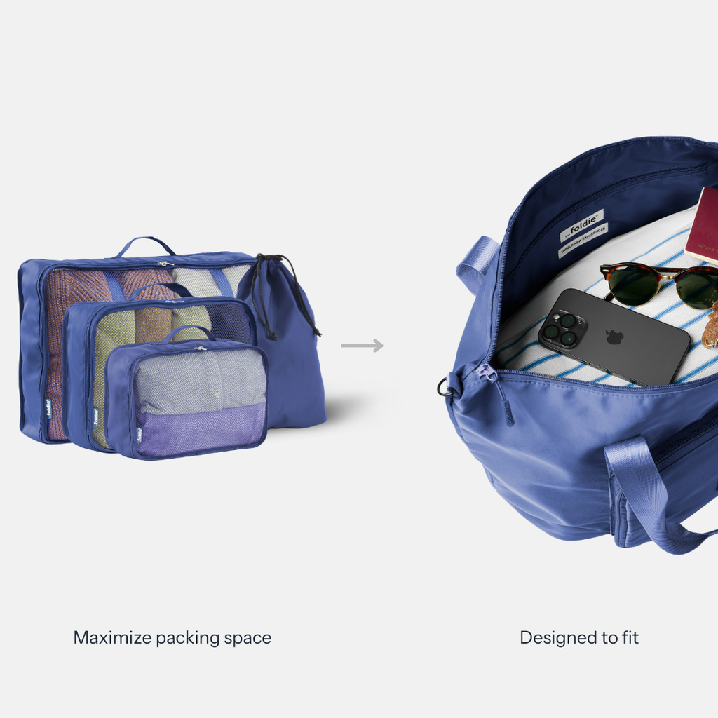 The Foldie® Packing Cube Set