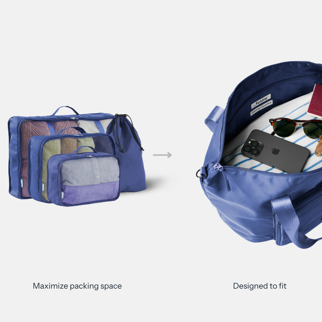 The Foldie® Packing Cube Set