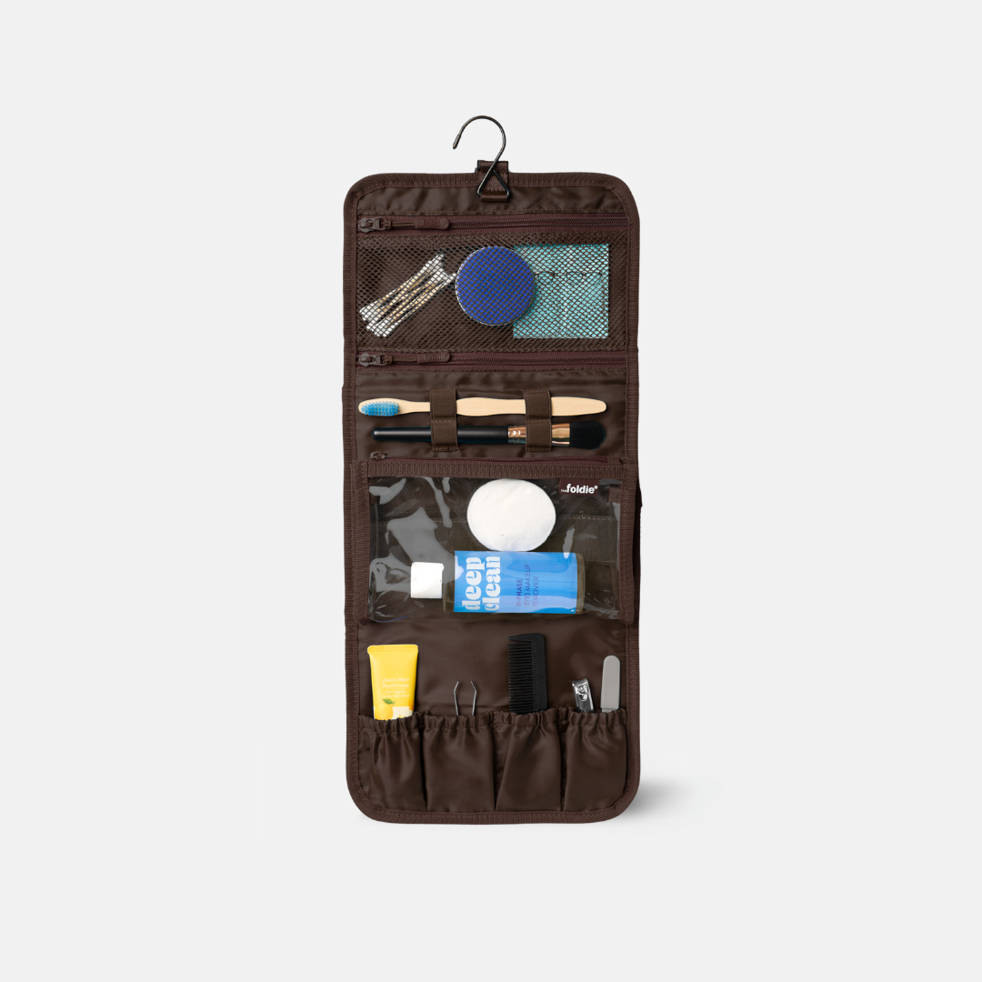 The Foldie® Hanging Toiletry Bag