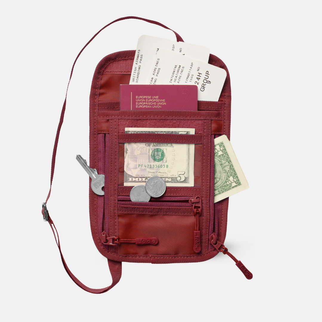 The Foldie® Travel Document Holder