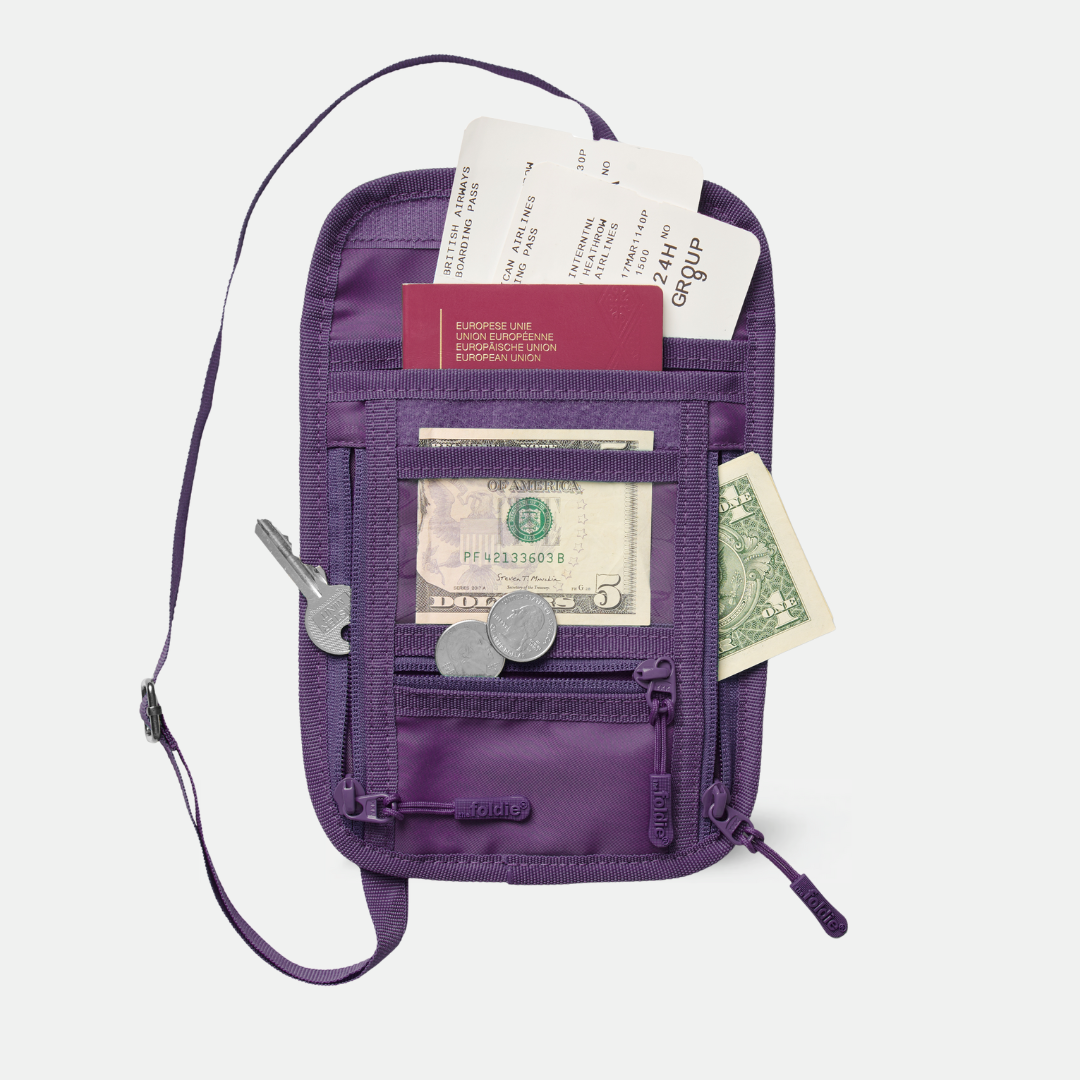 The Foldie® Travel Document Holder