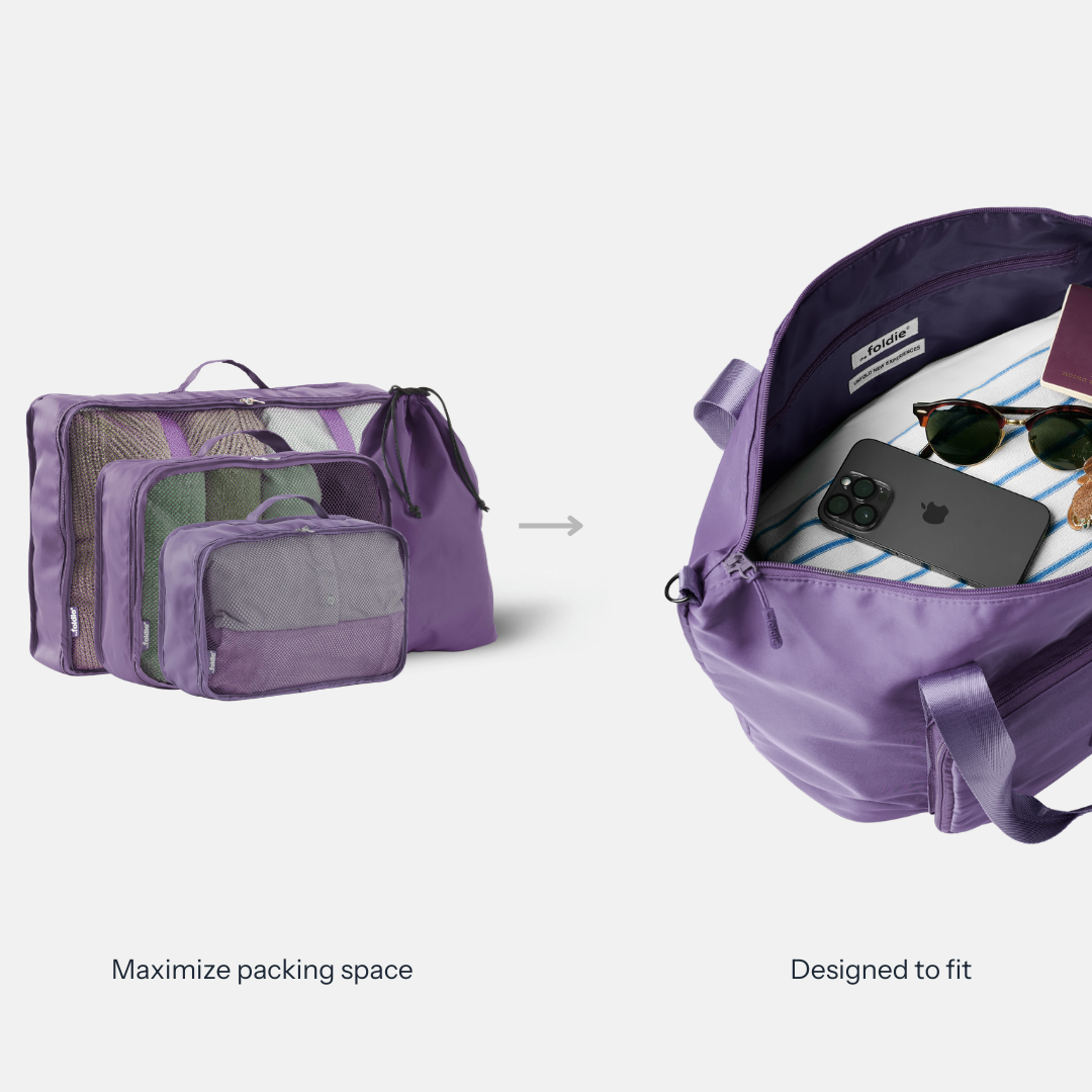 The Foldie® Packing Cube Set