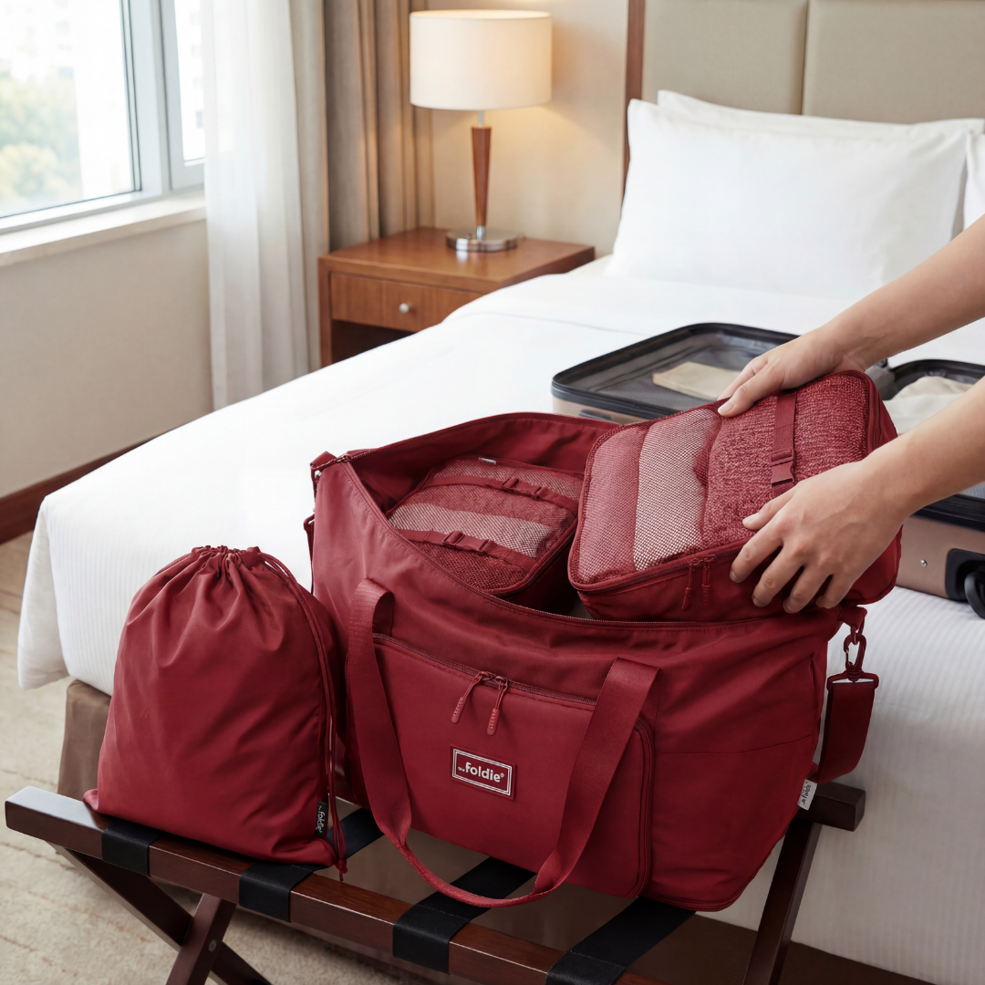 The Foldie® Packing Cube Set