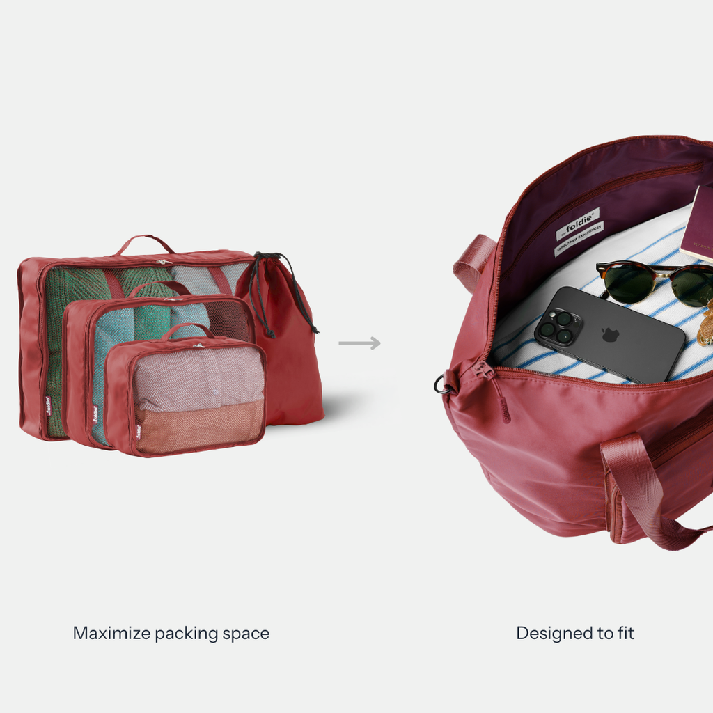The Foldie® Packing Cube Set