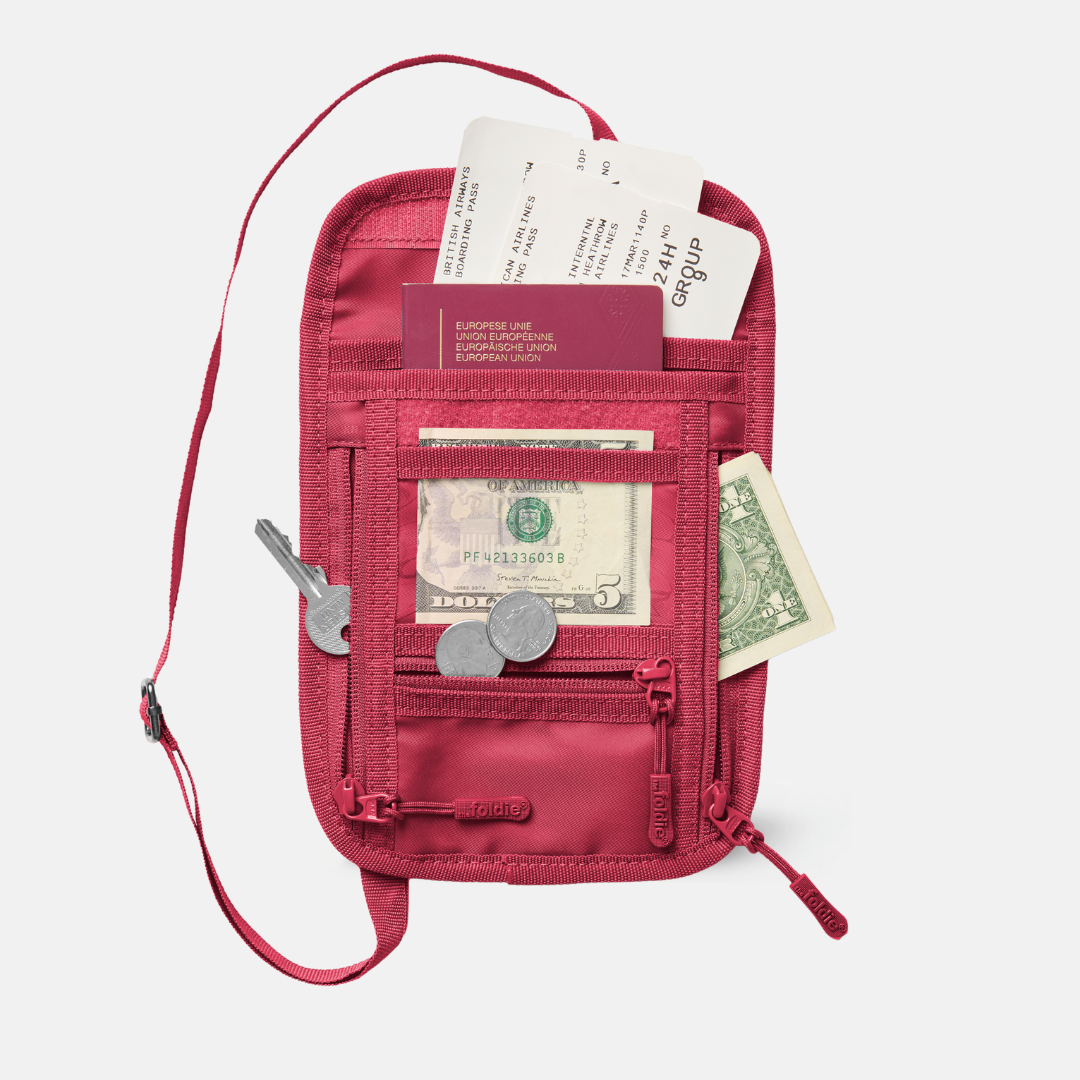 The Foldie® Travel Document Holder