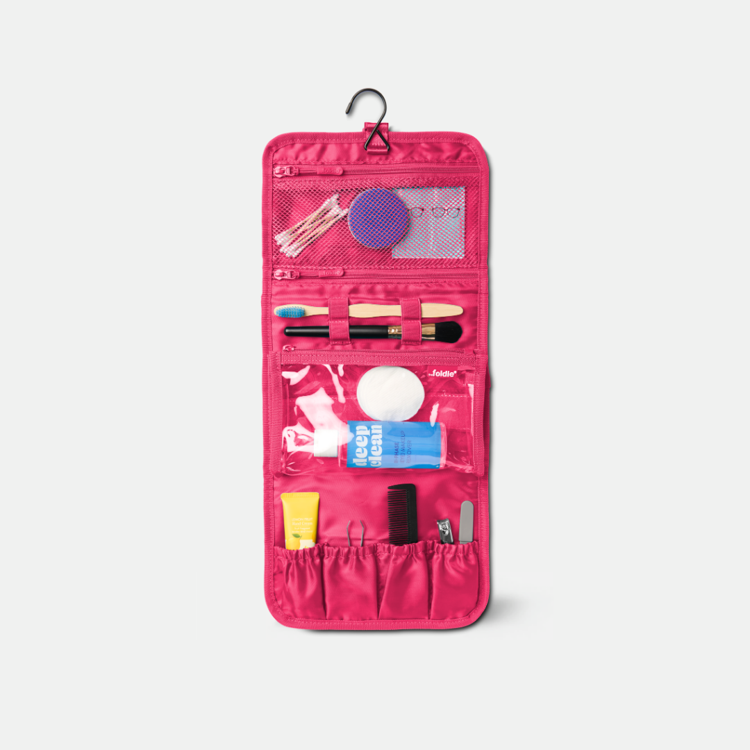 The Foldie® Hanging Toiletry Bag