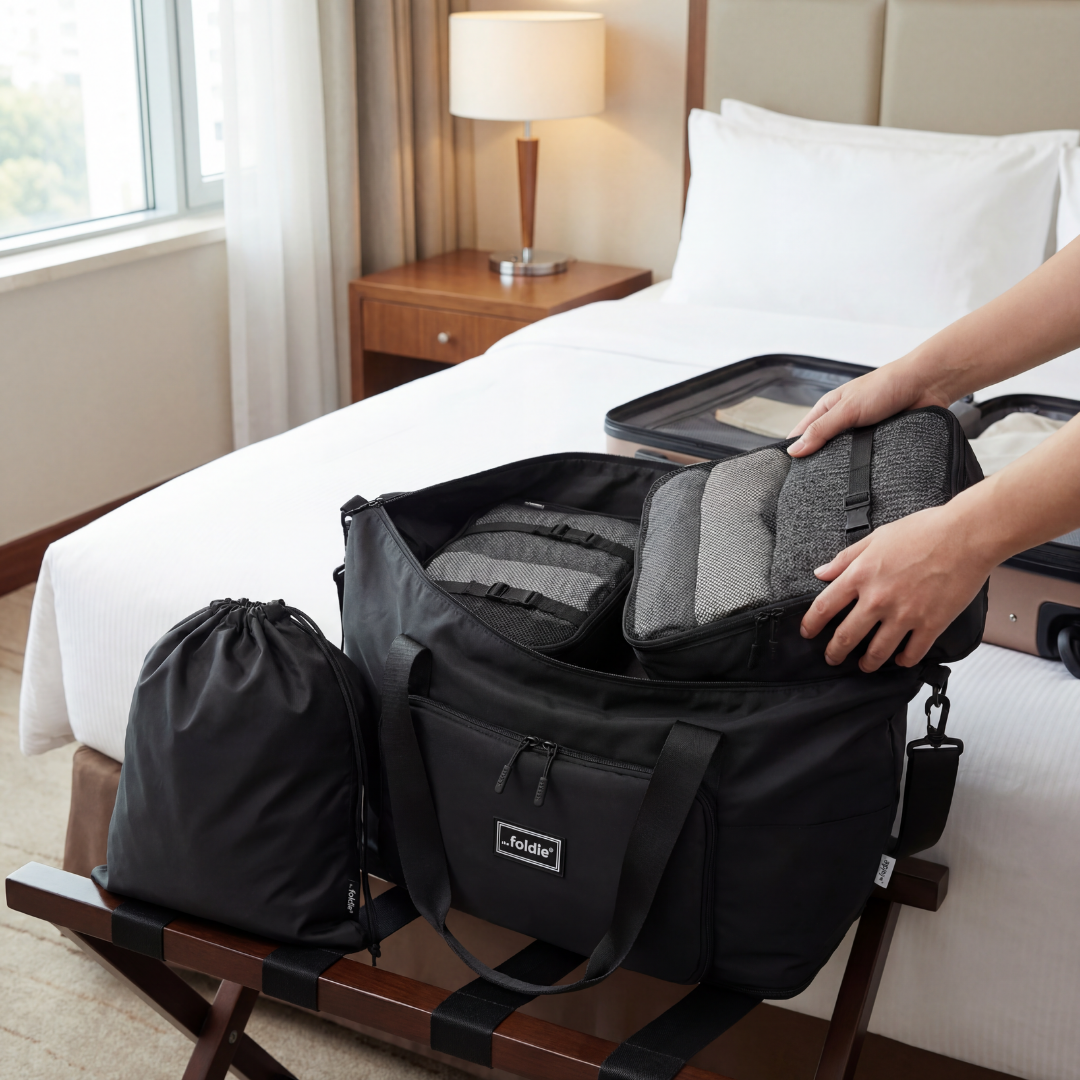 The Foldie® Packing Cube Set
