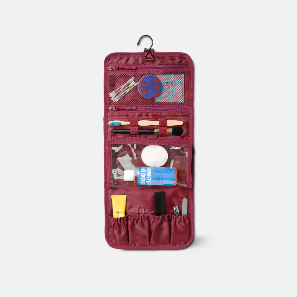 The Foldie® Hanging Toiletry Bag