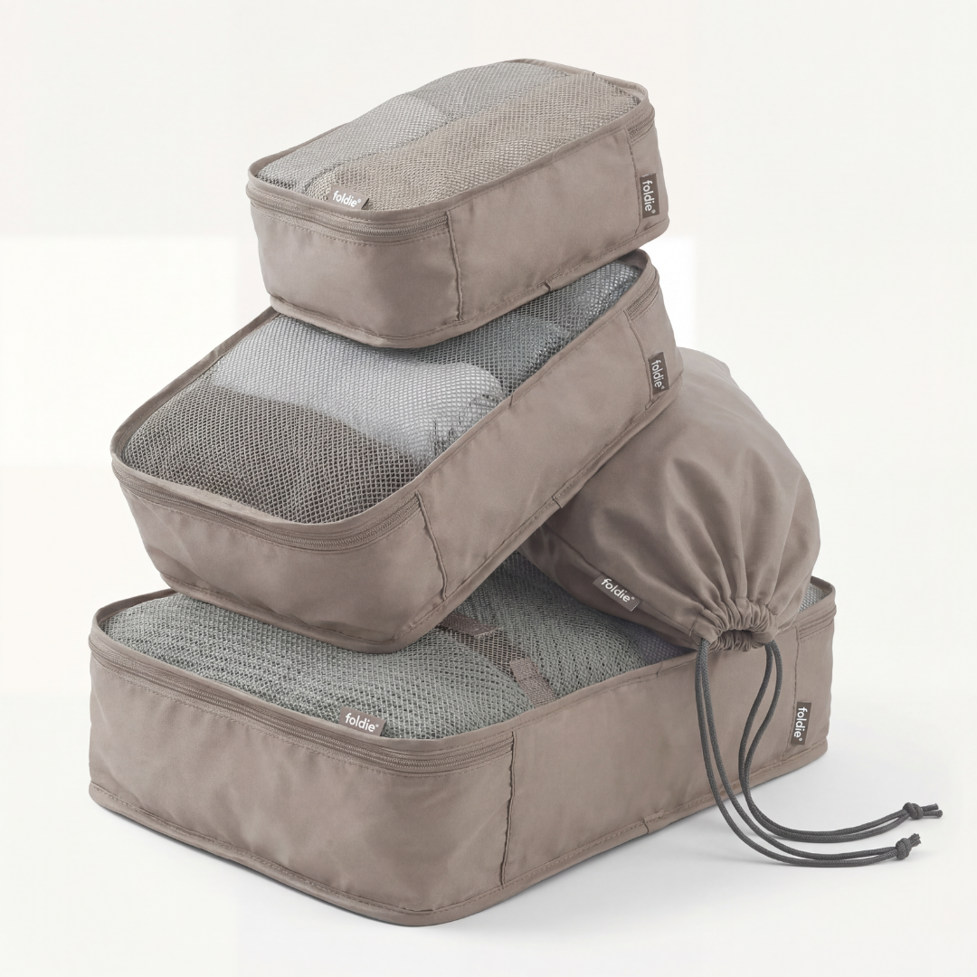 The Foldie® Packing Cube Set