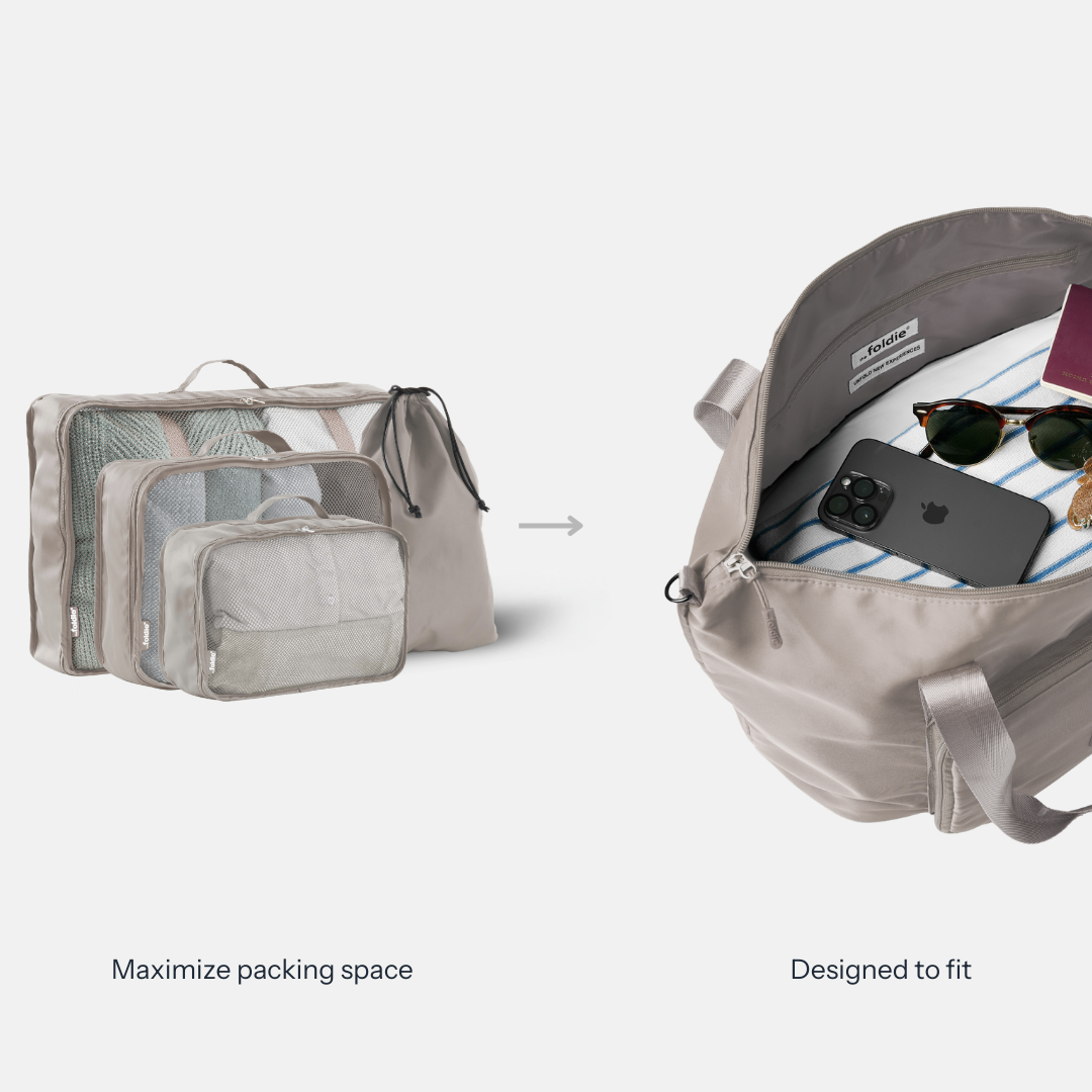 The Foldie® Packing Cube Set
