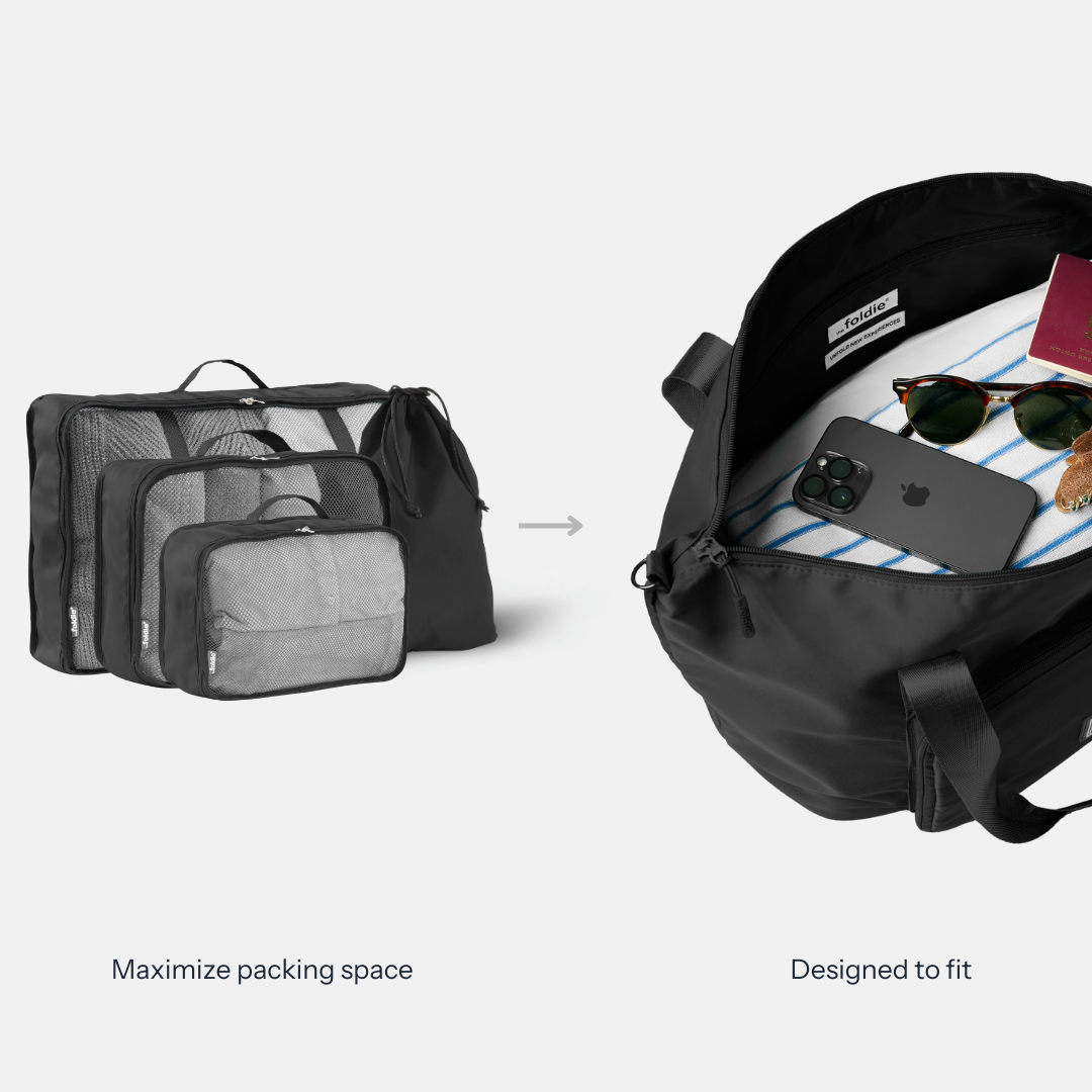 The Foldie® Packing Cube Set