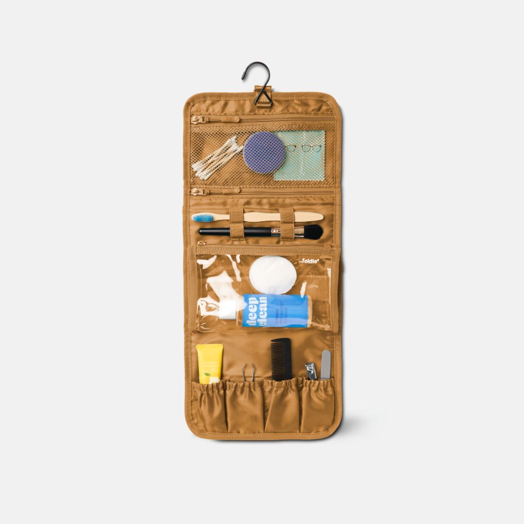 The Foldie® Hanging Toiletry Bag