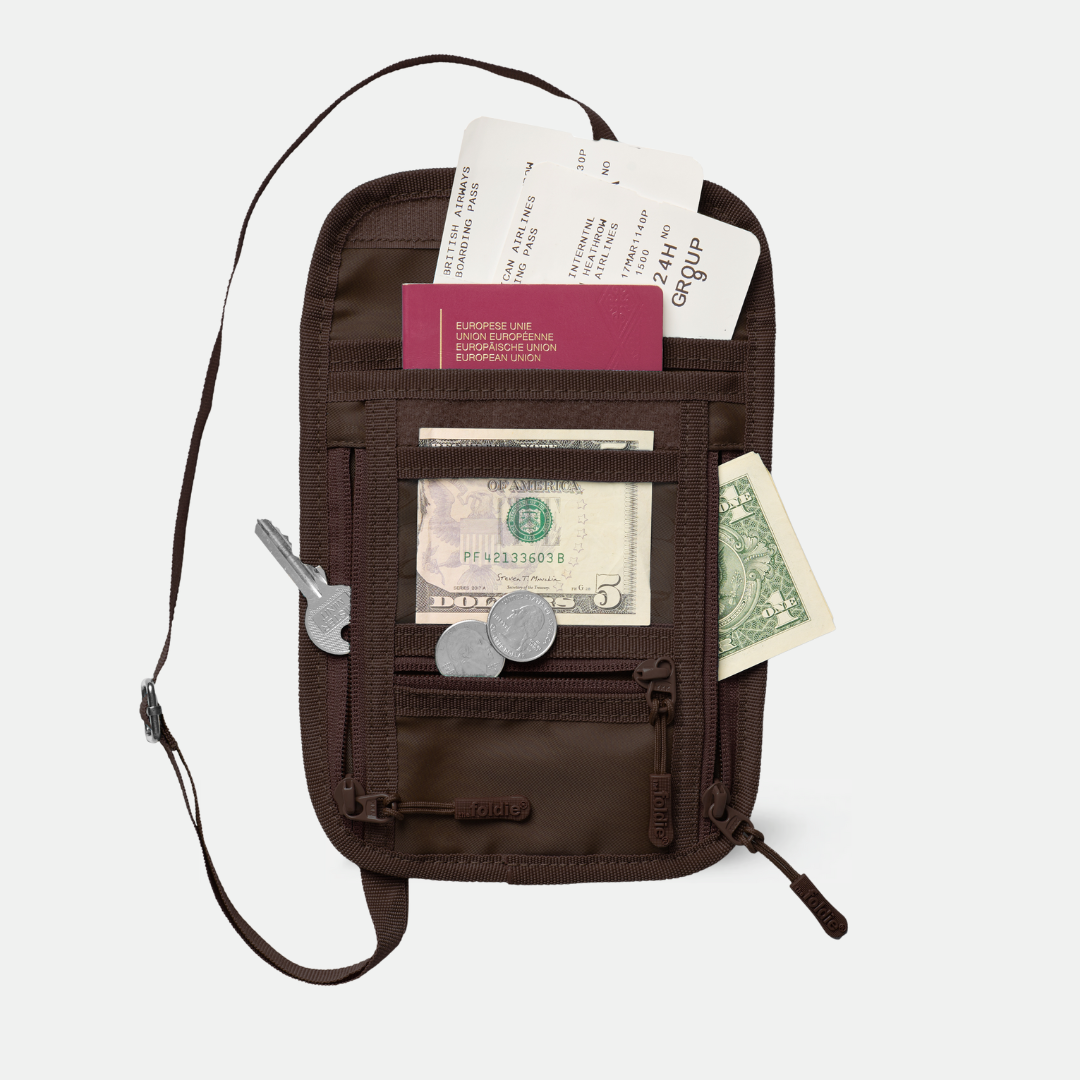The Foldie® Travel Document Holder